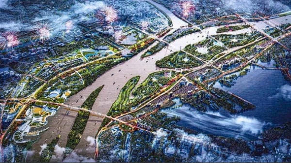 Hà Nội yêu cầu hoàn thiện phương án tái định cư trước khi lấy ý kiến quy hoạch sông Hồng