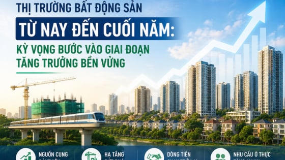 Thị trường bất động sản từ nay đến cuối năm: Kỳ vọng bước vào giai đoạn tăng trưởng bền vững Thị trường bất động sản từ nay đến cuối năm: Kỳ vọng bước vào giai đoạn tăng trưởng bền vững