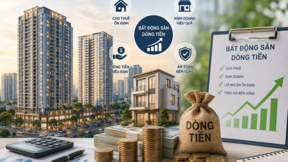 Bất động sản dòng tiền sẽ được nhà đầu tư ưu tiên khi thị trường bước vào chu kỳ mới
