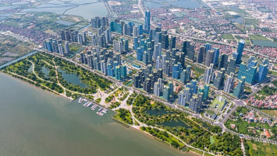 Hà Nội khởi công dự án khu đô thị đa mục tiêu, định cư tại Lĩnh Nam