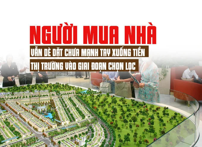Người mua nhà vẫn dè dặt chưa mạnh tay xuống tiền, thị trường vào giai đoạn chọn lọc
