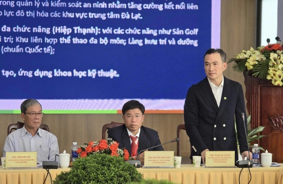 Diễn viên Chi Bảo làm "phó tướng" Novaland, liên quan siêu dự án lên tới 7.000ha đang đề xuất ở Lâm Đồng