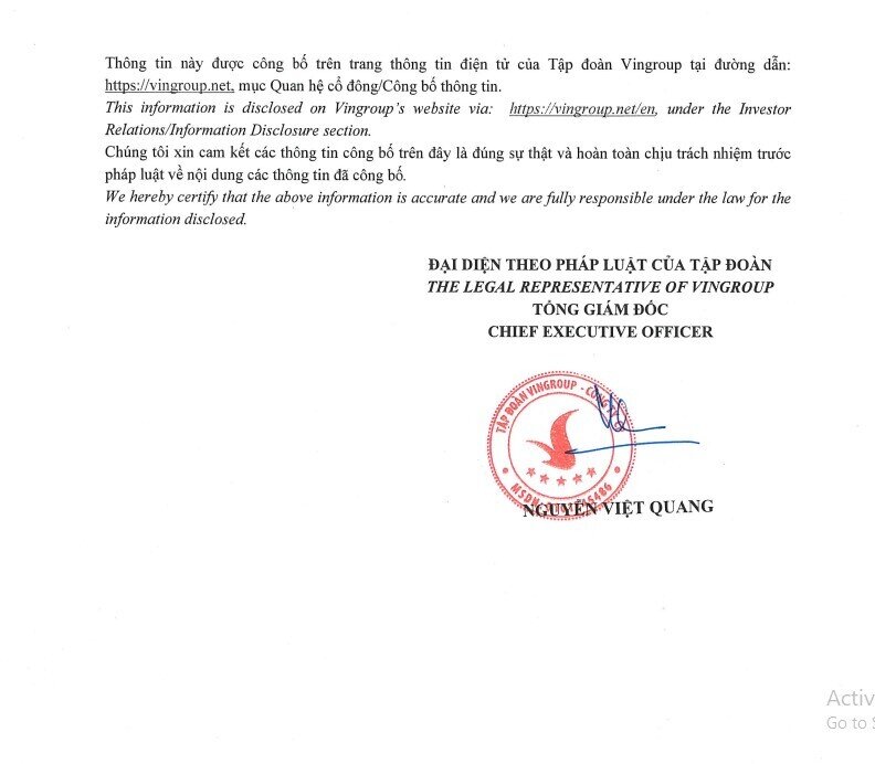 Vingroup (VIC) lập thêm công ty mới trong lĩnh vực robot phẫu thuật