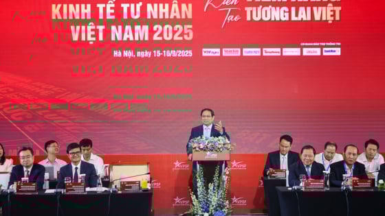 Thủ tướng dự phiên Đối thoại cấp cao Diễn đàn Kinh tế tư nhân Việt Nam