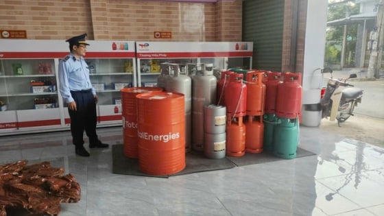 Đồng Tháp: Một doanh nghiệp kinh doanh khí bị xử phạt 220 triệu đồng