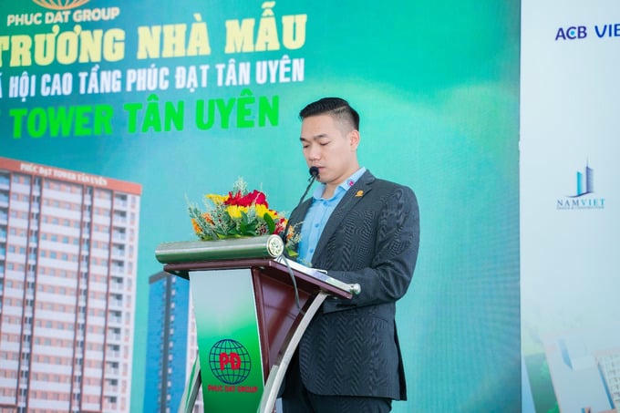   Ông Nguyễn Hoàng Phúc - Phó Chủ tịch HĐTV Phúc Đạt Group.  