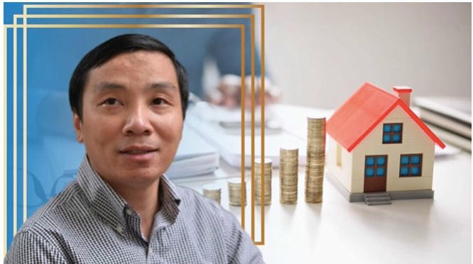   PGS.TS Phạm Thế Anh khẳng định, việc áp dụng thuế sở hữu BĐS từ căn thứ hai trở đi, nếu có lộ trình, sẽ không tạo ra cú sốc. Ảnh thiết kế: Thuận Hiền.  