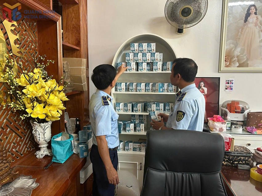 Quảng Ninh: Cơ sở kinh doanh trà sữa giảm cân chứa chất cấm bị phạt hơn 144 triệu đồng