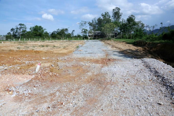   Thực tế khu đất.  