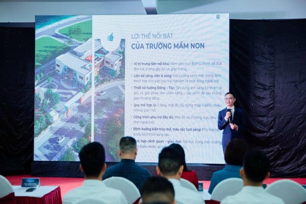   Ông Vũ Đức Tuyên – Đại diện CĐT phát biểu tại sự kiện  