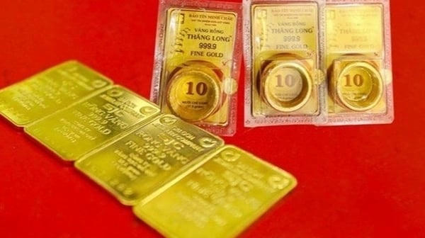 Giá vàng SJC và vàng nhẫn đồng loạt tăng mạnh