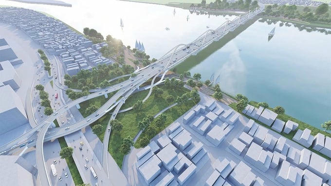 Hà Nội: Khởi công xây dựng cầu Trần Hưng Đạo, đảm bảo tiêu chuẩn kỹ thuật đường trục chính đô thị