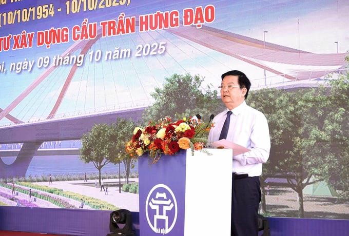 Hà Nội: Khởi công xây dựng cầu Trần Hưng Đạo, đảm bảo tiêu chuẩn kỹ thuật đường trục chính đô thị
