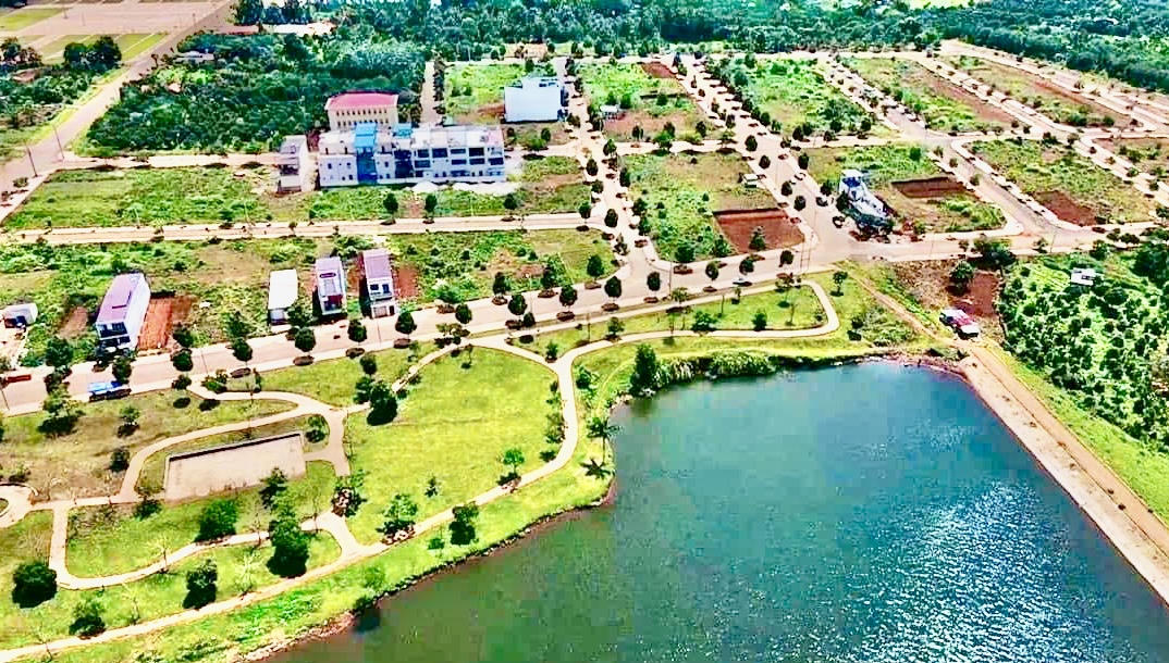 Dự án Khu đô thị Đông Nam đường Trần Hưng Đạo do Công ty Cổ phần Tập đoàn VN Đà Thành là chủ đầu tư.