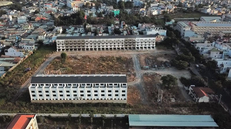 Toàn cảnh Dự án khu dân cư Bình Đa. &nbsp;