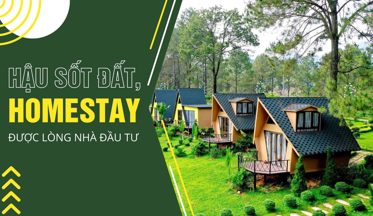 Hậu sốt đất, homestay được lòng nhà đầu tư
