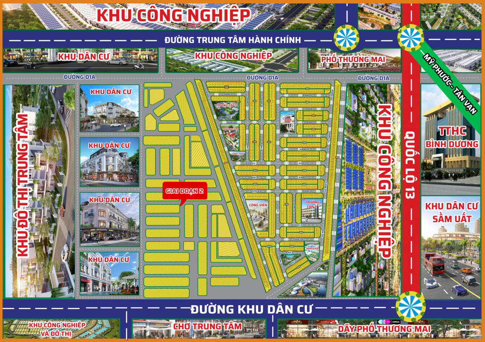 &nbsp;Sơ đồ dự án Khu đô thị Boulevard City.