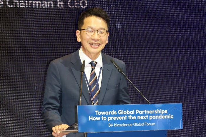 Ông Chey Chang-won - Chủ tịch Hội đồng SK Supex là người lĩnh xướng cuộc đại tu danh mục đầu tư của SK Group