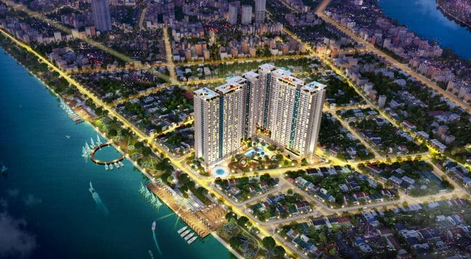 Phối cảnh Dự án Charmington Iris. &nbsp;