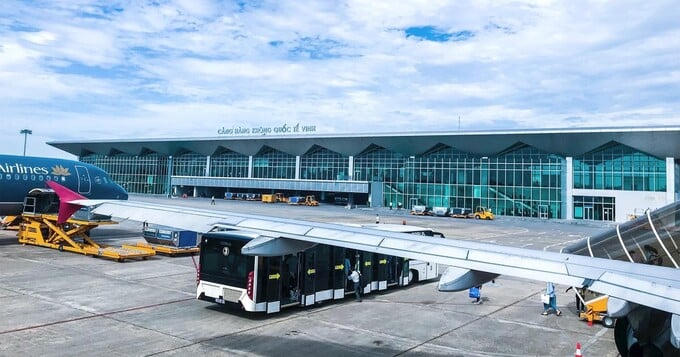 Sân bay Vinh đang nằm trong quy hoạch nâng cấp và phát triển