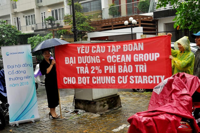 chung cư có tranh chấp giữa chủ đầu tư và cư dân?