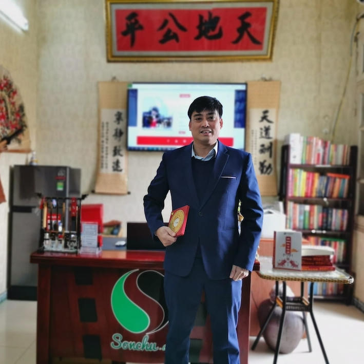 Chuyên gia phong thuỷ Chu Định Sơn. &nbsp;