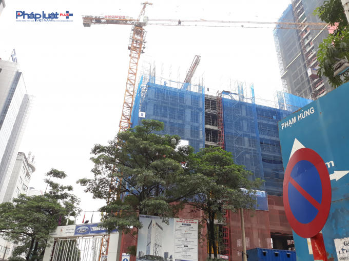 Công trình được chủ đầu tư khởi công vào tháng 4/2018.