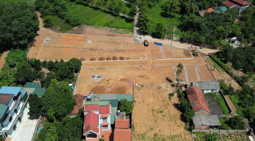 Thạch Thất đấu giá 58 thửa đất, khởi điểm từ 6,57 triệu đồng/m2. Ảnh minh hoạ&nbsp; &nbsp;