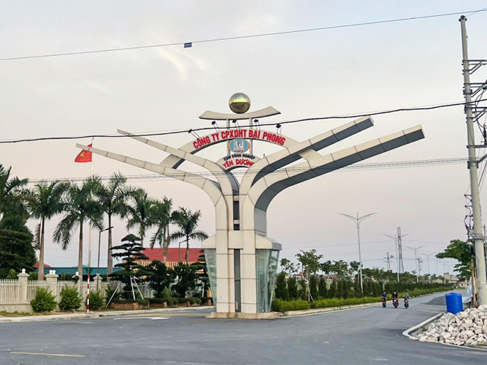 Công ty Đại Phong có địa chỉ trụ sở tại khu A, thị trấn Lâm, huyện ý Yên, tỉnh Nam Định