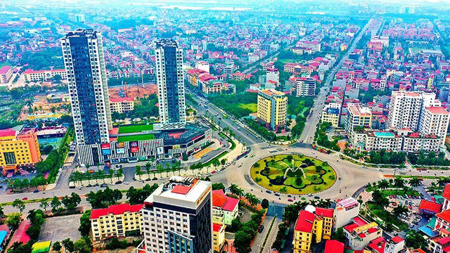 Một góc TP. Bắc Ninh.