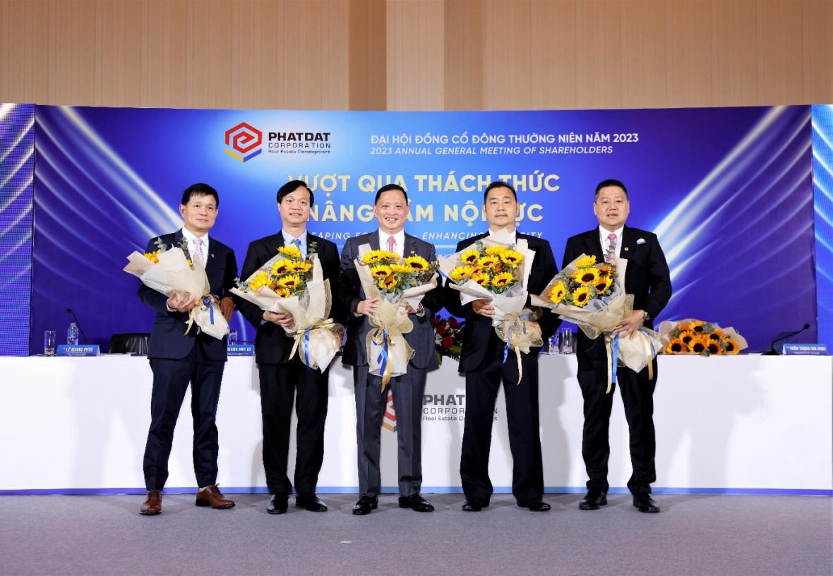 Hội đồng quản trị PDR nhiệm kỳ 2023 - 2028. &nbsp;