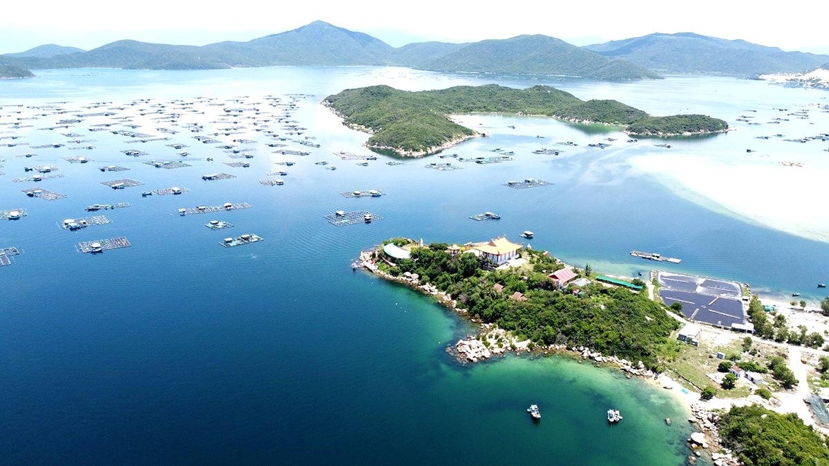 Một góc khu kinh tế Vân Phong.&nbsp;