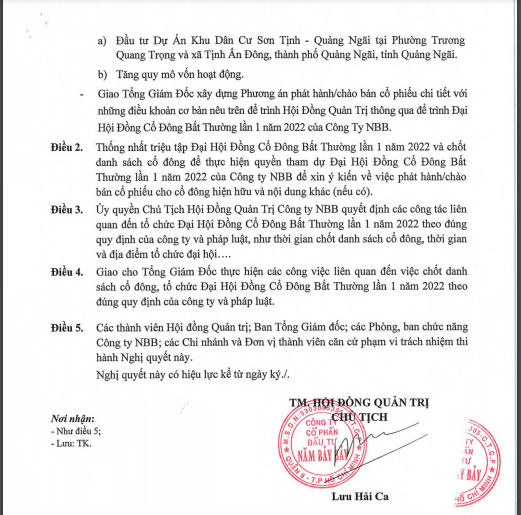 Phương án phát hành 50,2 triệu cổ phiếu của Năm Bảy Bảy &nbsp;