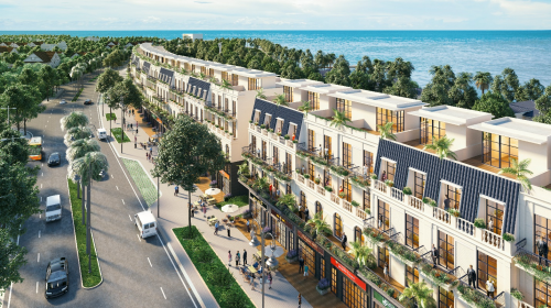Shophouse La Rina được công bố với mức giá từ 12,8 triệu/m2, thuộc top thấp nhất trong các đô thị du lịch biển.