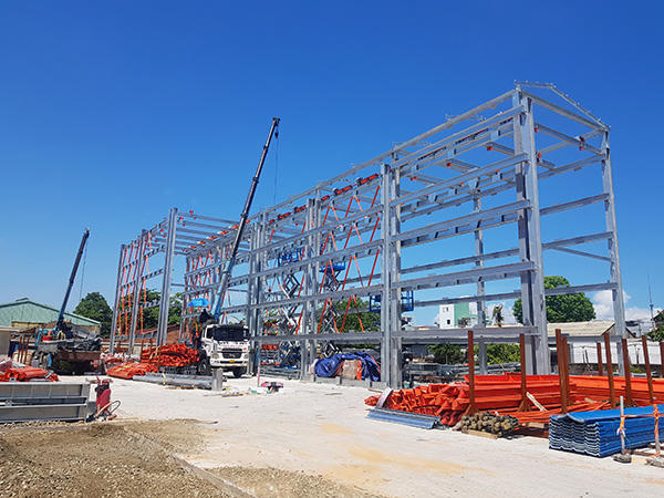 Giai đoạn 1 bãi đỗ xe thông minh tại số 166 Hải Phòng (quận Thanh Khê, Đà Nẵng) đang được khẩn trương xây dựng. &nbsp;