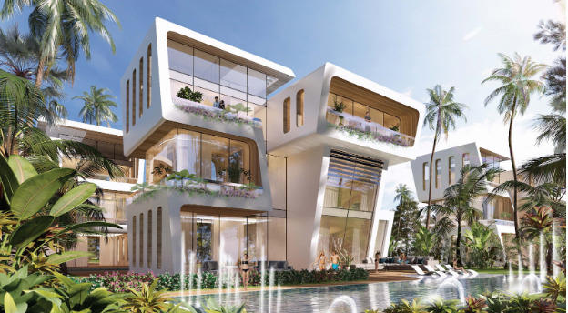 Kiến trúc độc bản của biệt thự Sunshine Metaland Da Nang