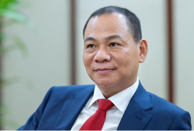 Tỷ phú Phạm Nhật Vượng. &nbsp;