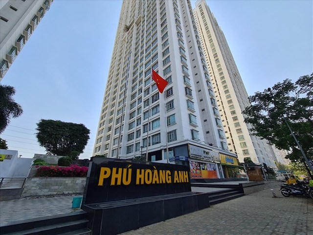 Chung cư Phú Hoàng Anh (xã Phước Kiển, Huyện Nhà Bè). &nbsp;