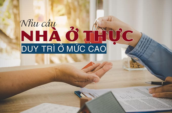 Nhu cầu nhà ở thực vẫn duy trì ở mức cao