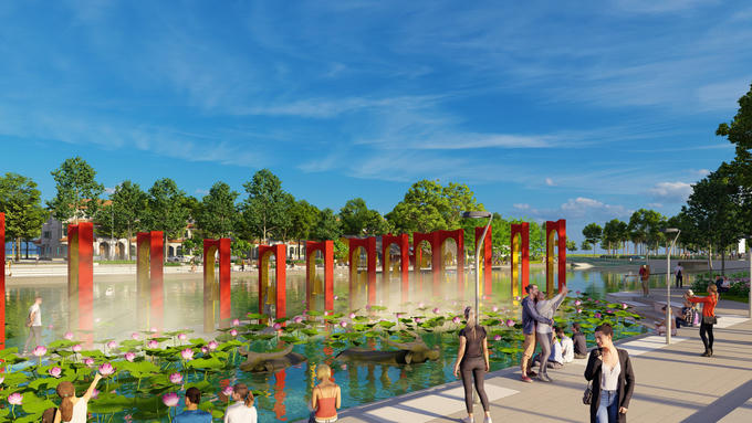 Hàng ngàn tiện ích đáp ứng nhu cầu của cư dân và du khách