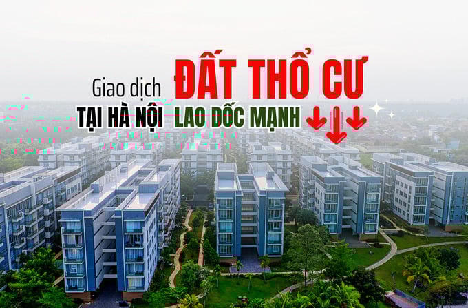 Giao dịch đất thổ cư tại Hà Nội lao dốc mạnh