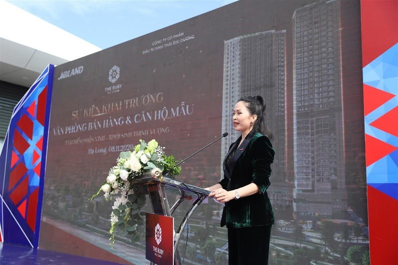Bà Lâm Thị Thúy – Tổng Giám đốc MB Land. &nbsp;
