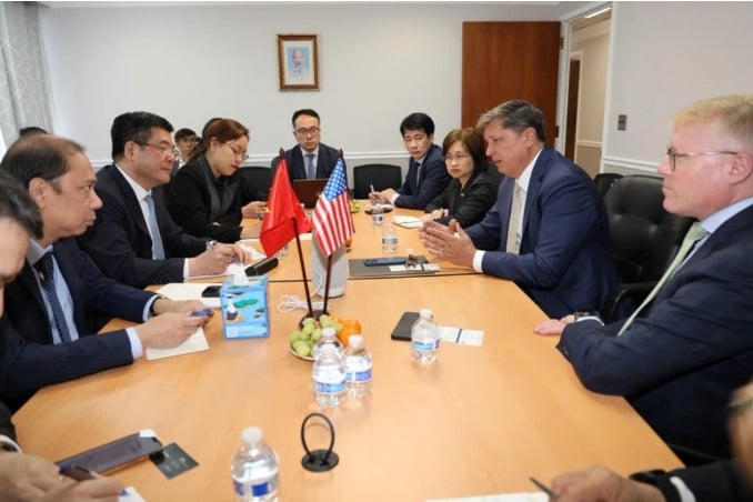 Bộ trưởng Công Thương đề nghị các tập đoàn Mỹ có tiếng nói với chính quyền Tổng thống Trump để thúc đẩy hợp tác với Việt Nam (Ảnh: Moit).