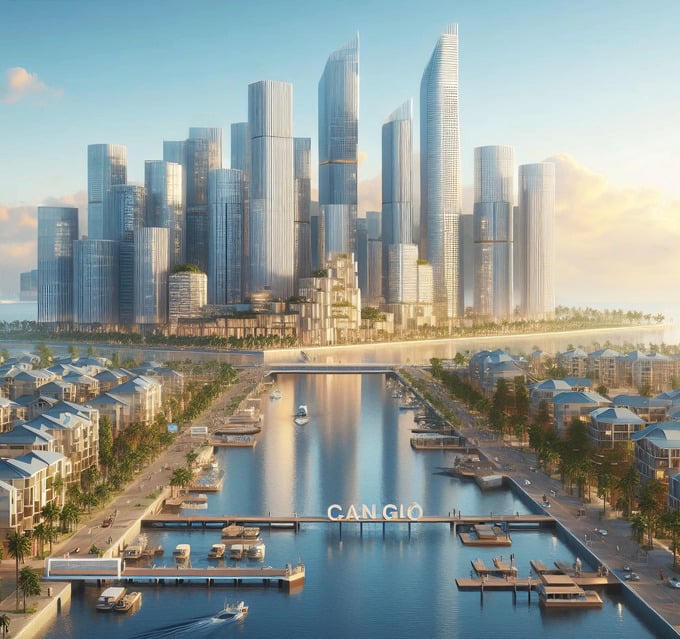 Huyện Cần Giờ trong tương lai sẽ trở thành thành phố nghỉ dưỡng và du lịch sinh thái chất lượng cao. Ảnh: Internet