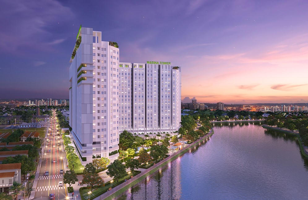 Marina Tower của chủ đầu tư Đại Thịnh Phát.