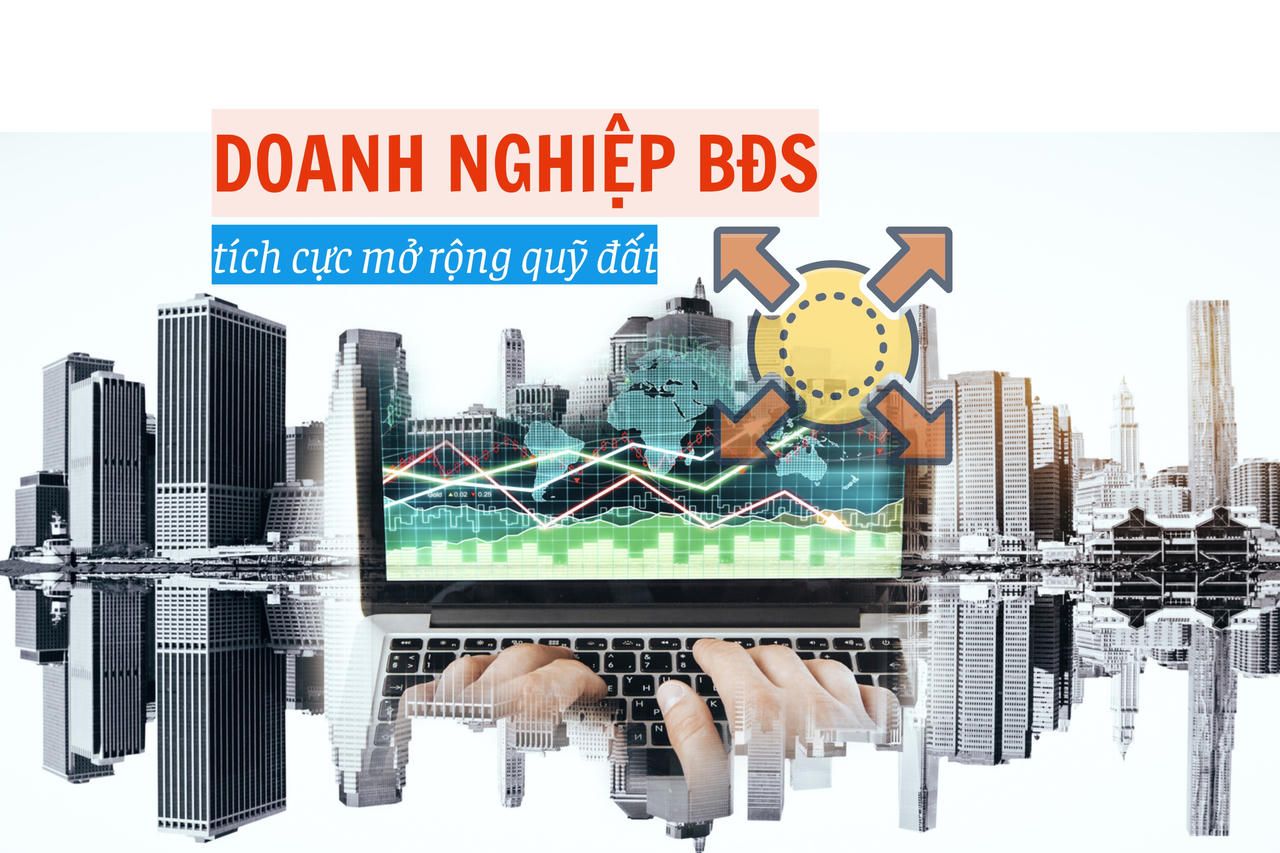 Doanh nghiệp bất động sản tích cực săn quỹ đất, mở rộng thị trường