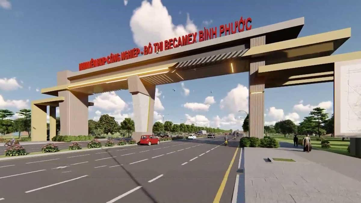 Khu công nghiệp Becamex - Bình Phước. &nbsp;