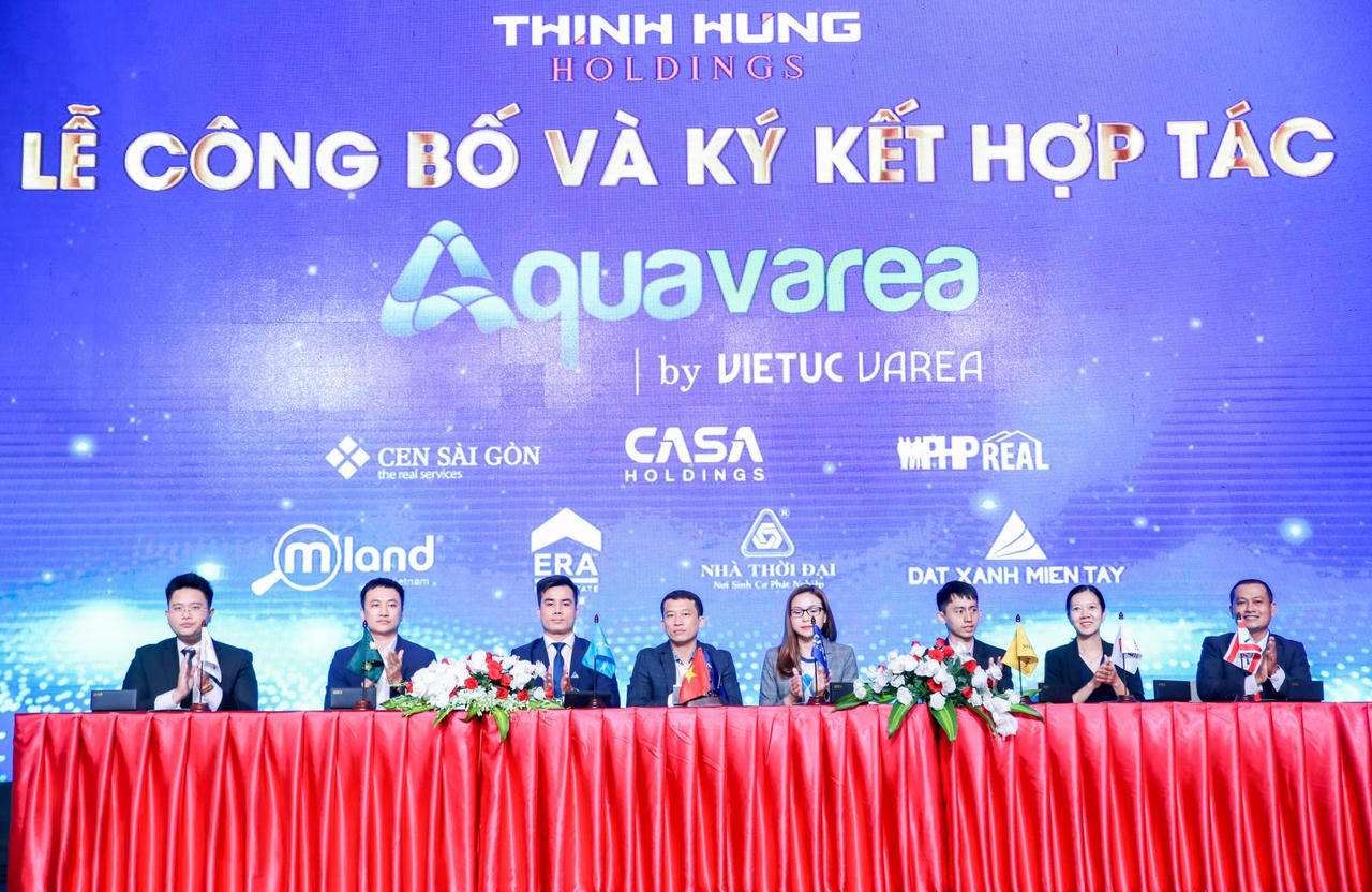 Thịnh Hưng Holdings: Ký kết hợp tác và ra mắt phân khu 2 Aqua Varea