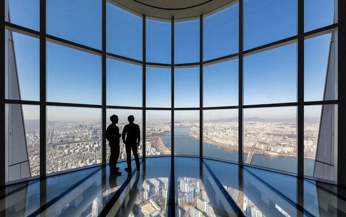 Đài quan sát của Lotte World Tower &nbsp;