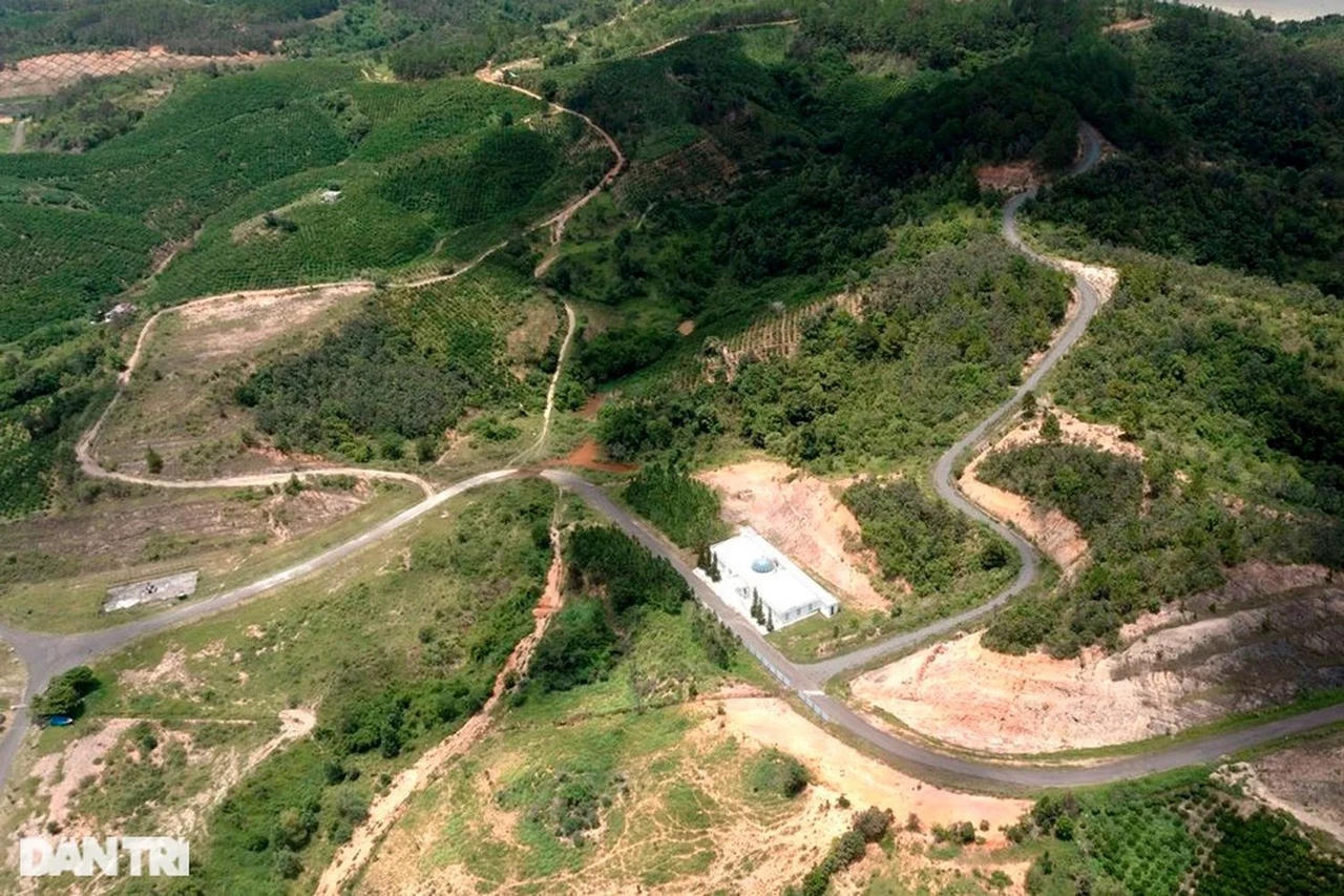 Dự án Đại Ninh nhìn từ trên cao. Ảnh: Dân trí